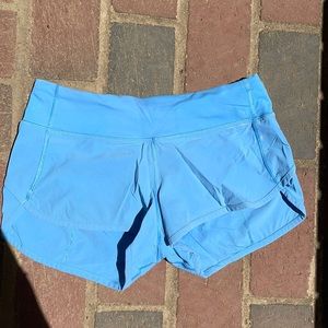 Lulu lemon speed up shorts